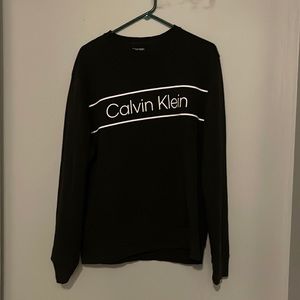 Black Calvin Klein sweatshirt